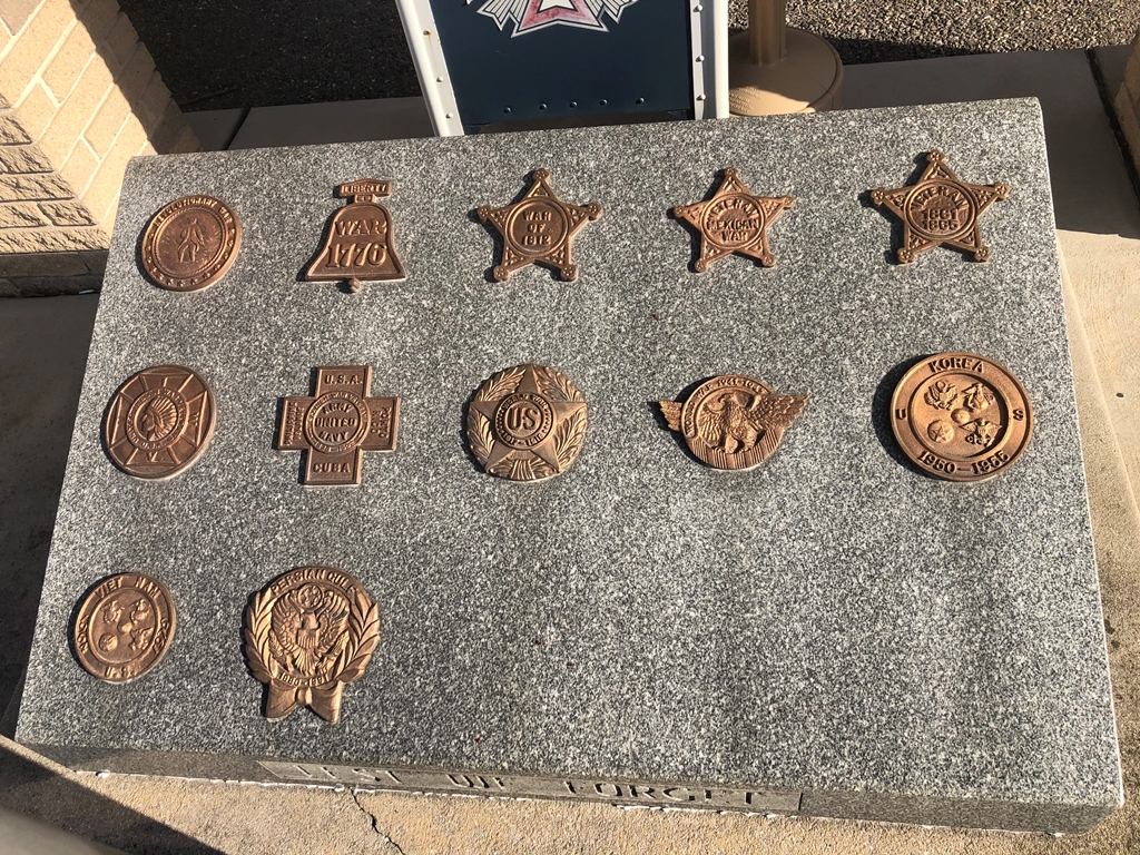 VFW POST 8951 VETERANS MEMORIAL MEDALLIONS