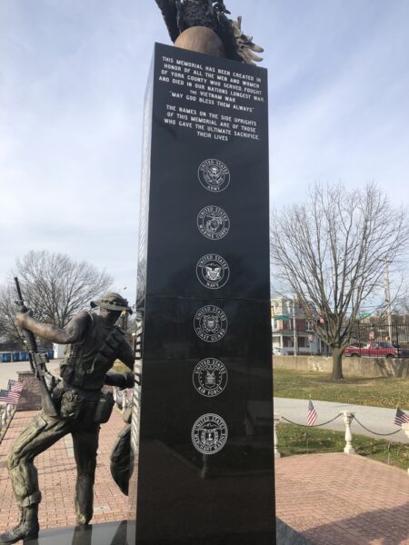 YORK COUNTY VIETNAM WAR MEMORIAL UPRIGHT A