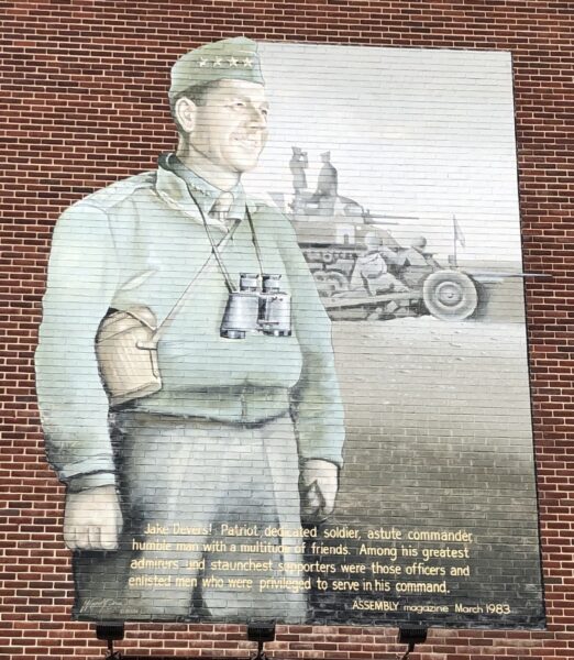 JAKE DEVERS! WAR MEMORIAL MURAL
