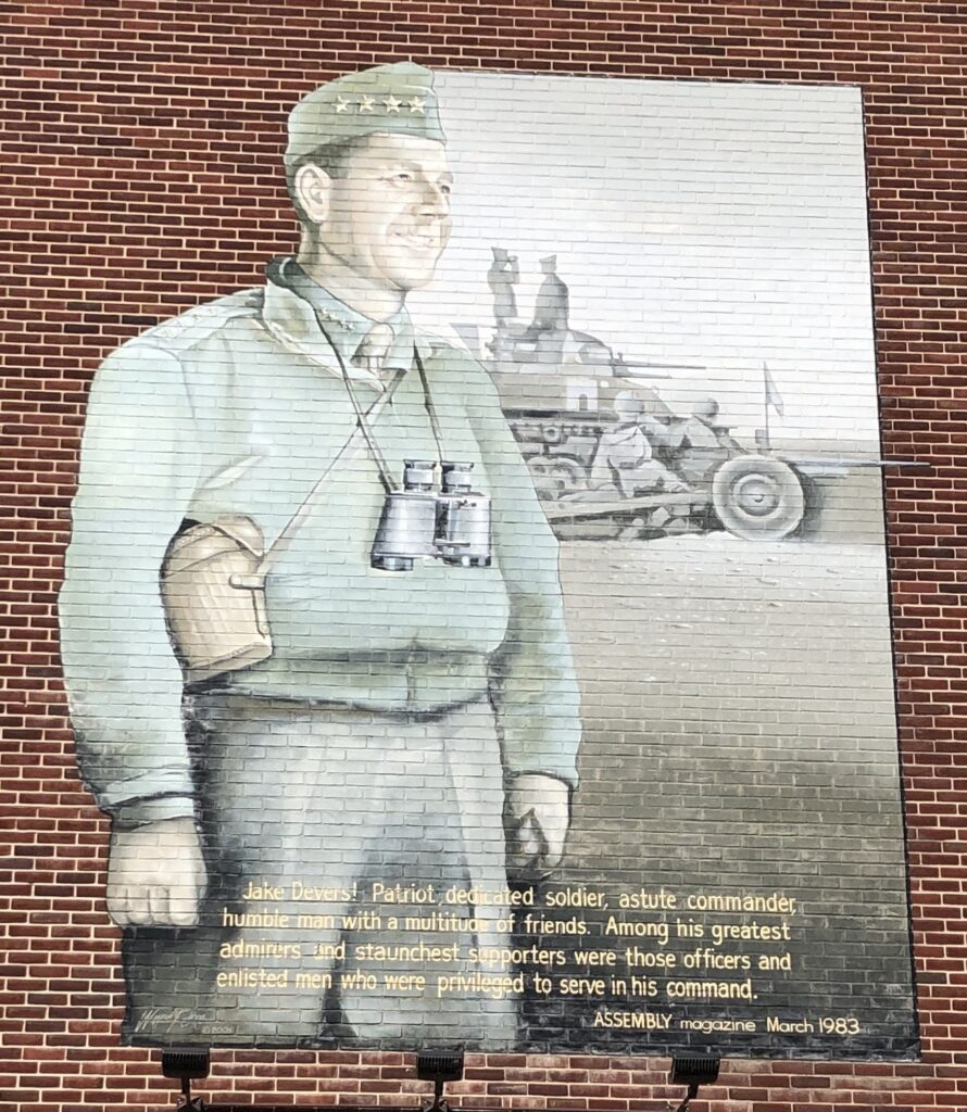 JAKE DEVERS! WAR MEMORIAL MURAL