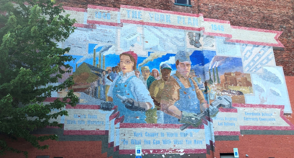 YORK GOES TO WAR, MEMORIAL MURAL