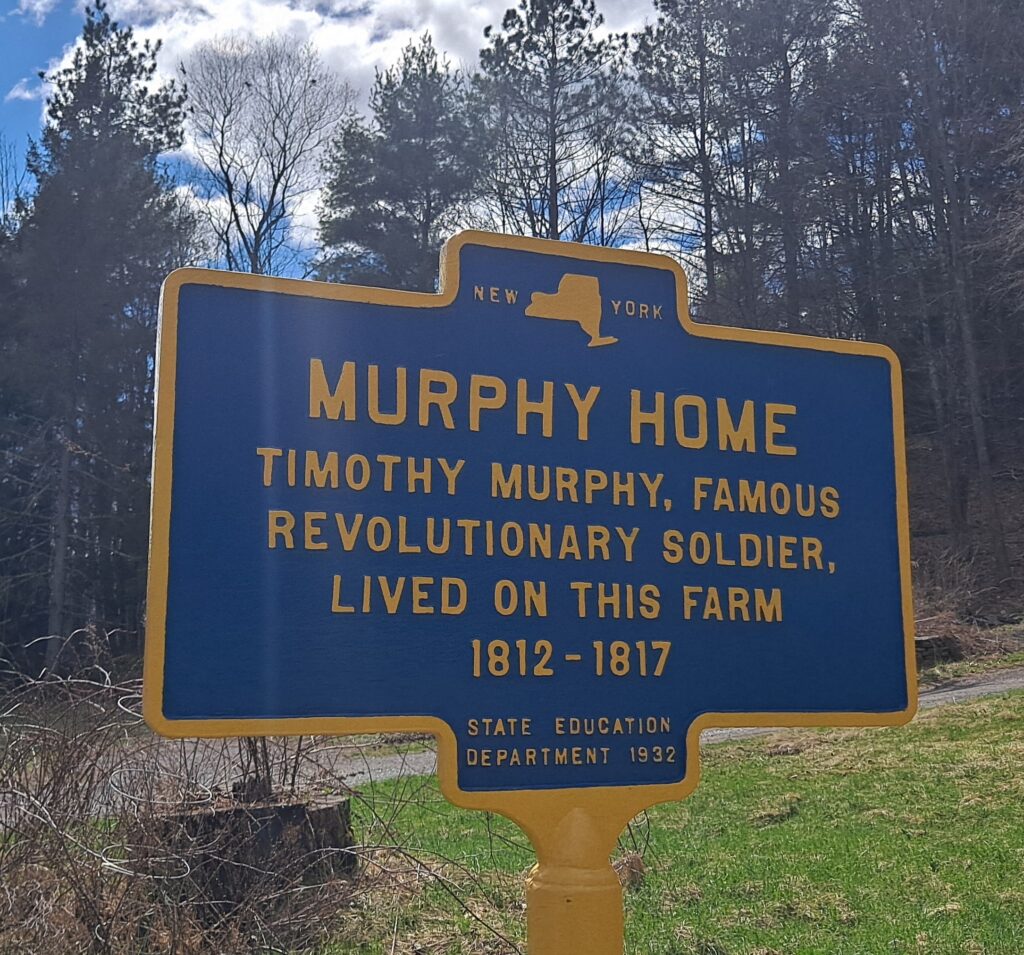 MURPHY HOME REVOLUTIONARY SOLDIER WAR MEMORIAL MARKER