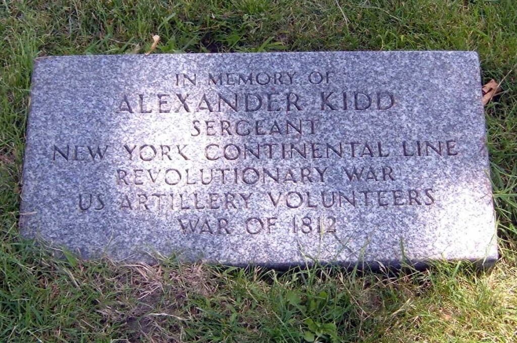 IN MEMORY OF ALEXANDER KIDD WAR MEMORIAL TABLET