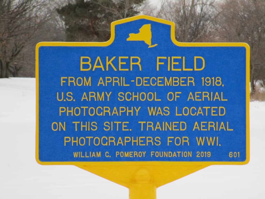 BAKER FIELD WAR MEMORIAL MARKER