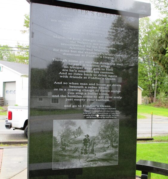 JAMESTOWN DUTY HONOR COUNTRY WAR MEMORIAL SIDE C