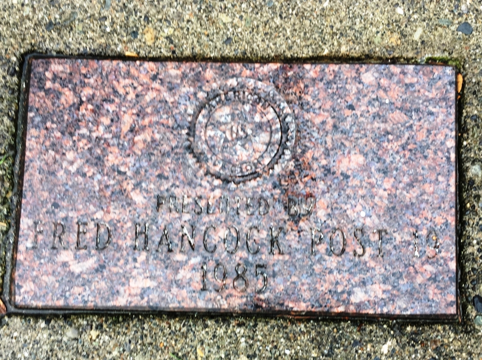 RENTON SENIOR ACTIVITY CENTER MEMORIAL FLAGPOLE STONE