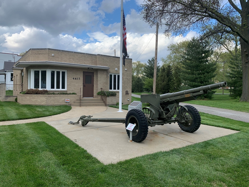 LIGHT FIELD GUN, 75MM, M1897A7 MEMORIAL
