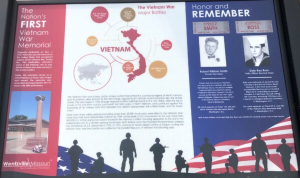 THE NATION’S FIRST VIETNAM WAR MEMORIAL PANEL