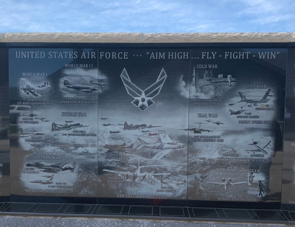 PERRYVILLE ARMED FORCES WAR MEMORIAL PANEL C