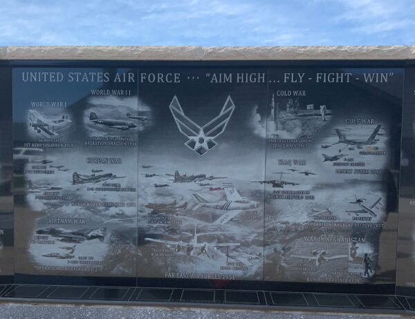 PERRYVILLE ARMED FORCES WAR MEMORIAL PANEL C