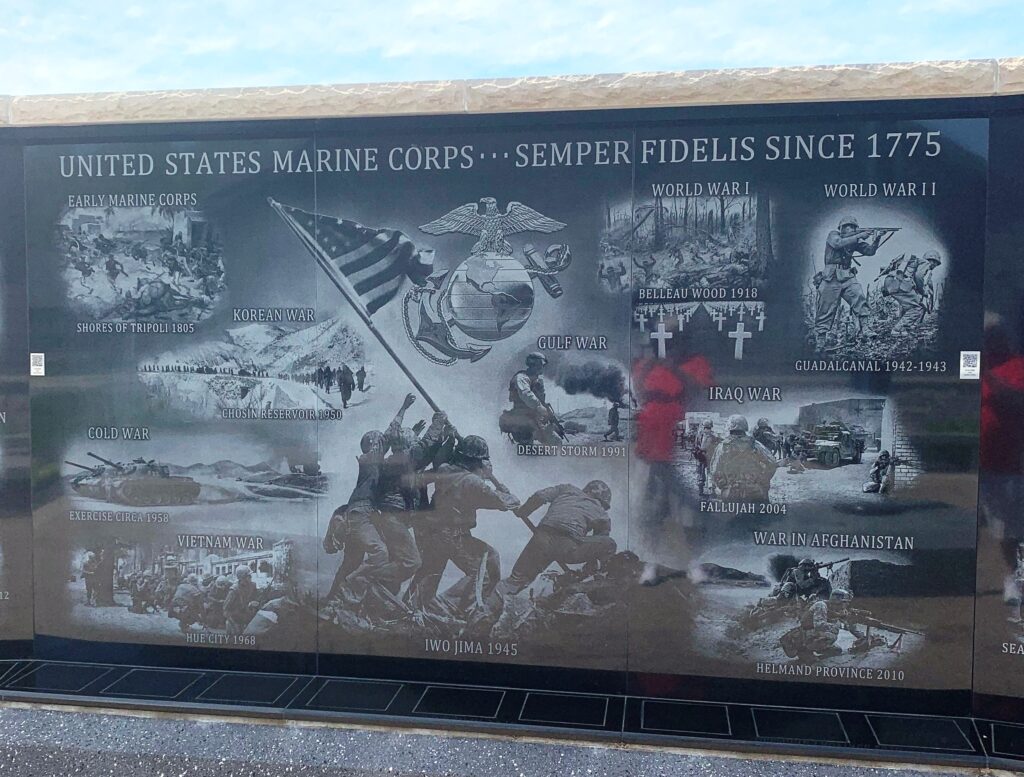 PERRYVILLE ARMED FORCES WAR MEMORIAL PANEL B