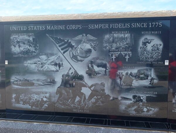 PERRYVILLE ARMED FORCES WAR MEMORIAL PANEL B