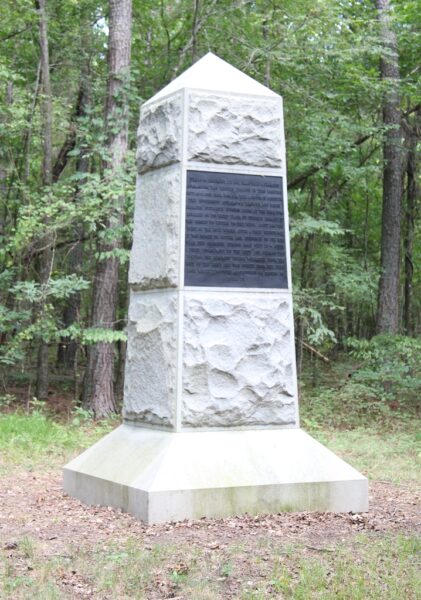 59TH. OHIO INFANTRY WAR MEMORIAL BACK