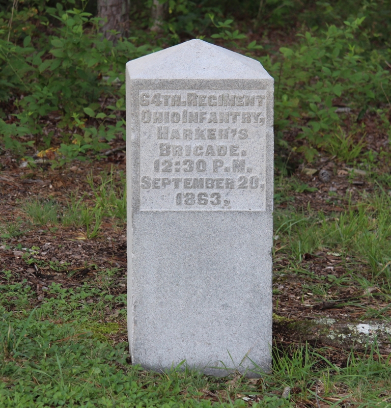 64TH. REGIMENT OHIO INFANTRY WAR MEMORIAL