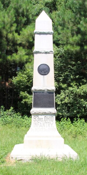 93RD. OHIO INFANTRY WAR MEMORIAL