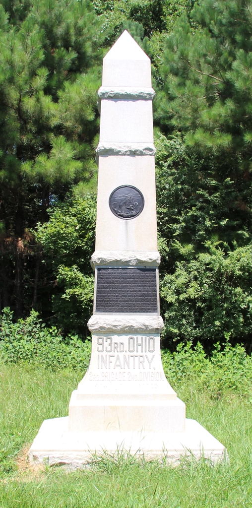 93RD. OHIO INFANTRY WAR MEMORIAL
