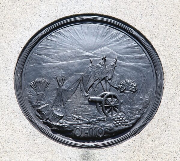 93RD. OHIO INFANTRY WAR MEMORIAL PLAQUE B