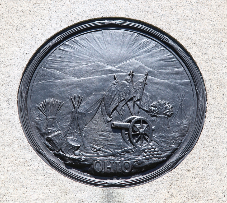 93RD. OHIO INFANTRY WAR MEMORIAL PLAQUE B