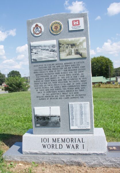 101 MEMORIAL WORLD WAR I