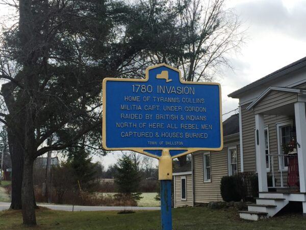1780 INVASION REVOLUTIONARY WAR MEMORIAL MARKER