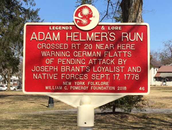 ADAM HELMER’S RUN REVOLUTIONARY WAR MEMORIAL MARKER