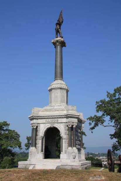 ILLINOIS MONUMENT AT MISSIONARY RIDGE