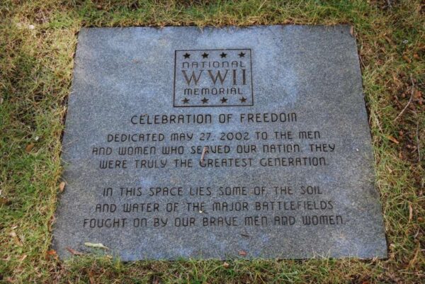 CELEBRATION OF FREEDOM MEMORIAL TABLET