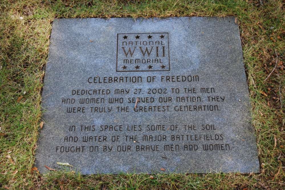 CELEBRATION OF FREEDOM MEMORIAL TABLET