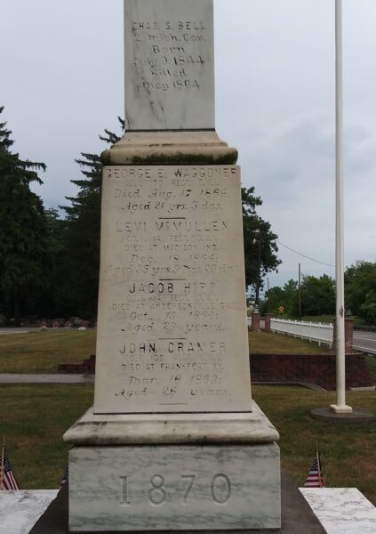 MONCLOVA SOLDIERS’ MONUMENT SIDE D