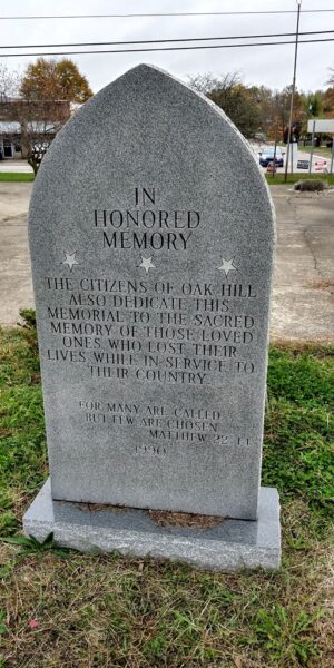 SERGEANT DONALD R. LONG MEDAL OF HONOR MEMORIAL BACK