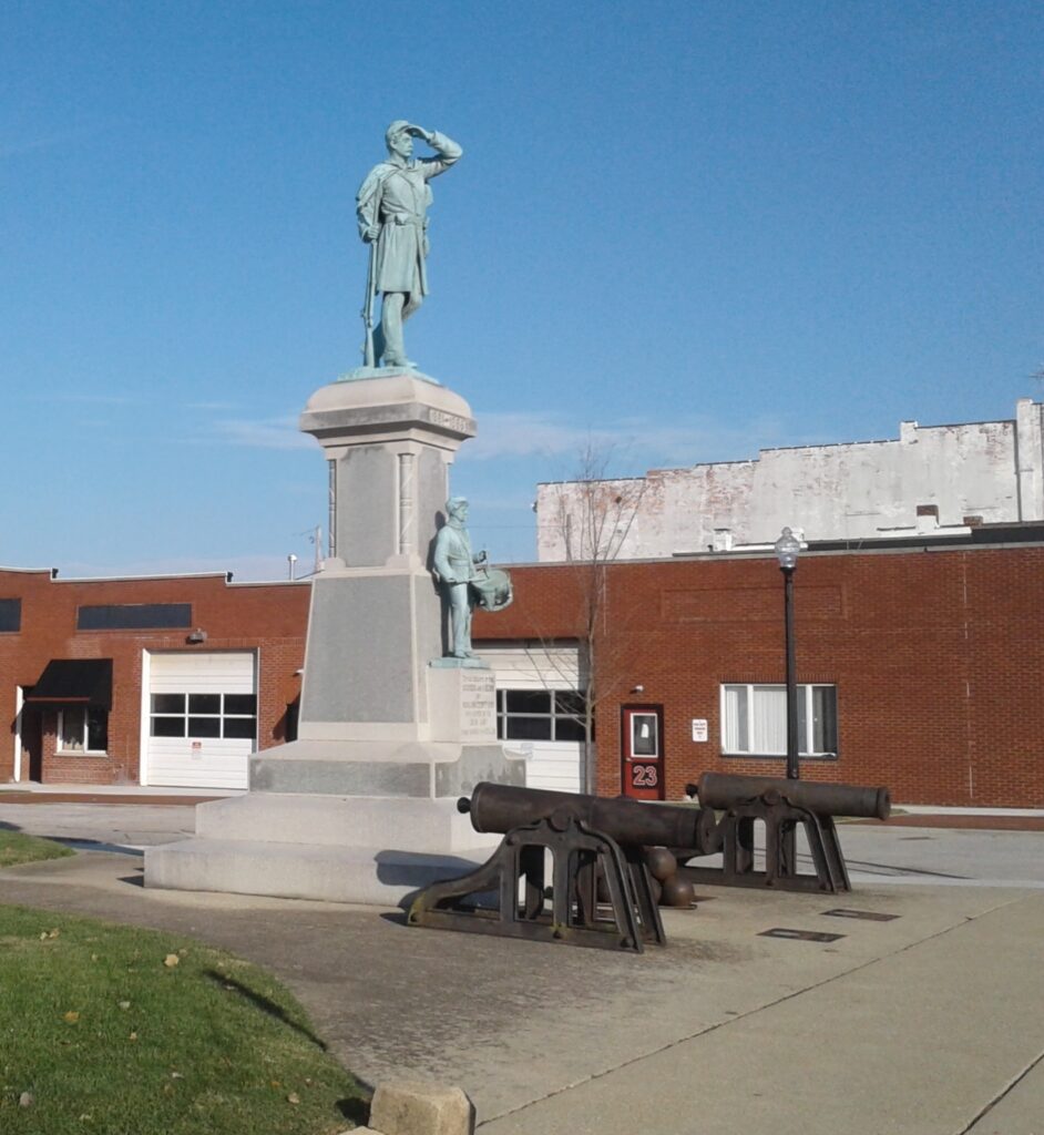 SOLDIERS AND SAILORS OF HIGHLAND  COUNTY OHIO UNION ARMY MEMORIAL