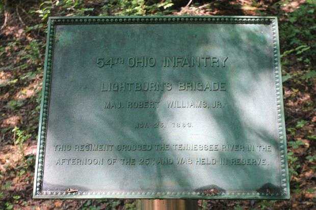 54TH OHIO INFANTRY MEMORIAL PLAQUE