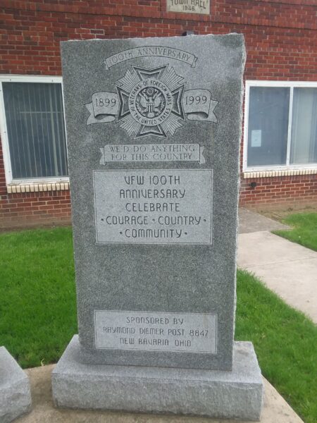 V.F.W. POST 8847 100TH ANNIVERSARY MEMORIAL