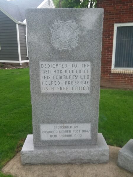 V.F.W. POST 8847 VETERANS MEMORIAL
