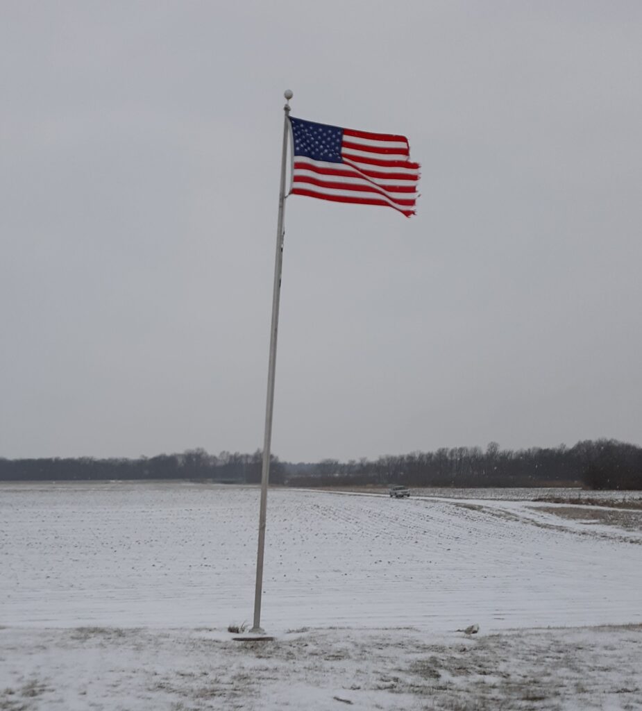 SCHWARTZ CEMETERY VETERANS MEMORIAL FLAGPOLE