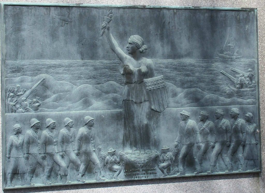 IN HONOR OF THOSE WHO SERVED THEIR COUNTRY MEMORIAL PLAQUE C