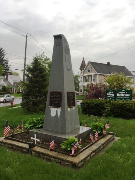 BELLEVUE 10TH WARD WAR MEMORIAL