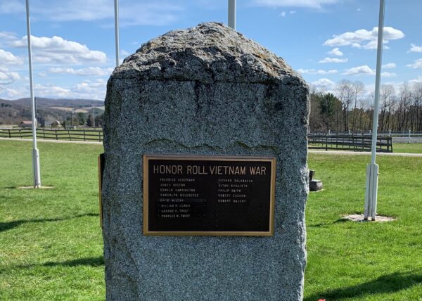 BURLINGTON FLATS WAR VETERANS MEMORIAL SIDE A