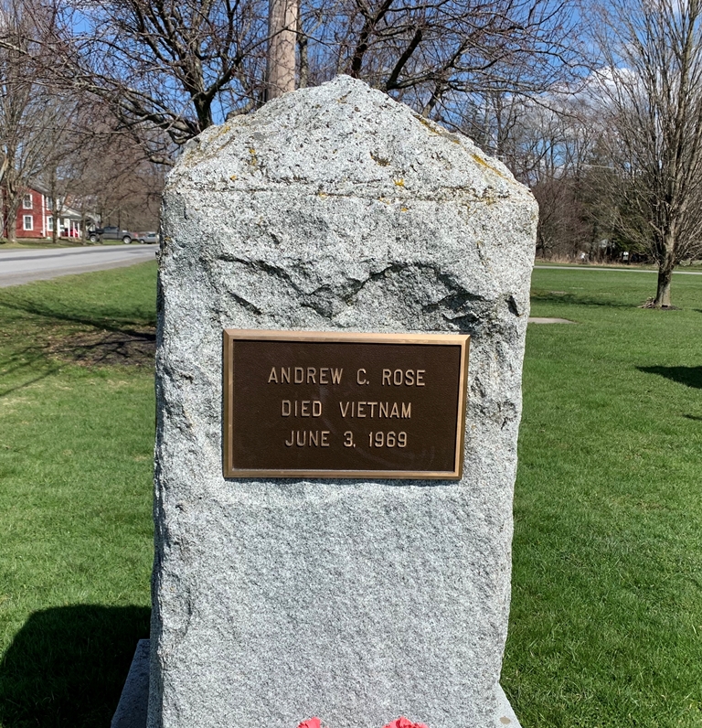 BURLINGTON FLATS WAR VETERANS MEMORIAL SIDE D