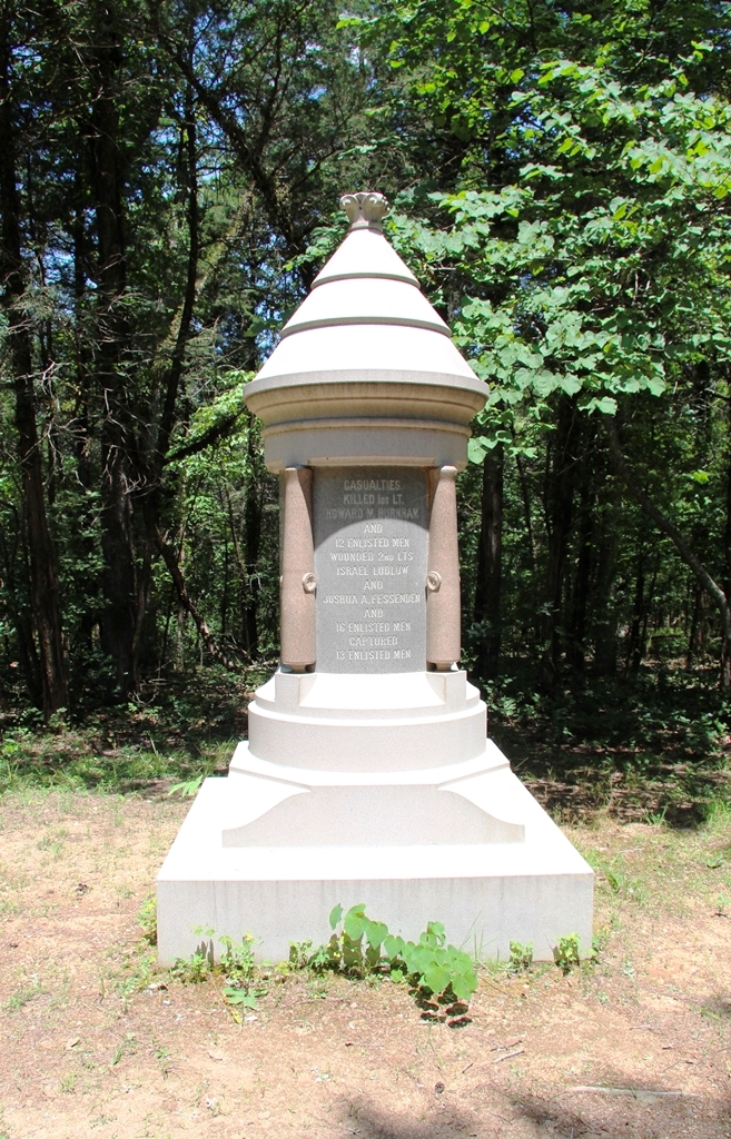 BURNHAM’S BATTERY H. 5TH U.S. ARTILLERY WAR MEMORIAL