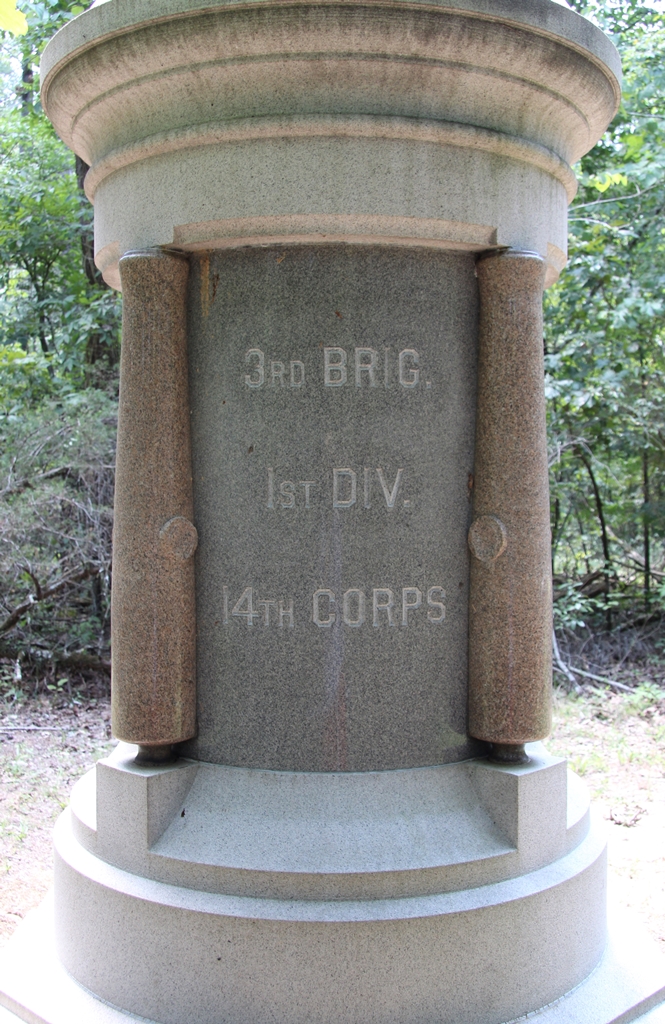 BURNHAM’S BATTERY H. 5TH U.S. ARTILLERY WAR MEMORIAL STONE D