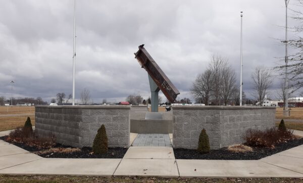 WORLD TRADE CENTER ARTIFACT #H-0035A MEMORIAL