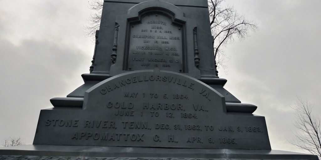 SOLDIERS AND SAILORS FULTON COUNTY, OHIO, MEMORIAL SIDE C