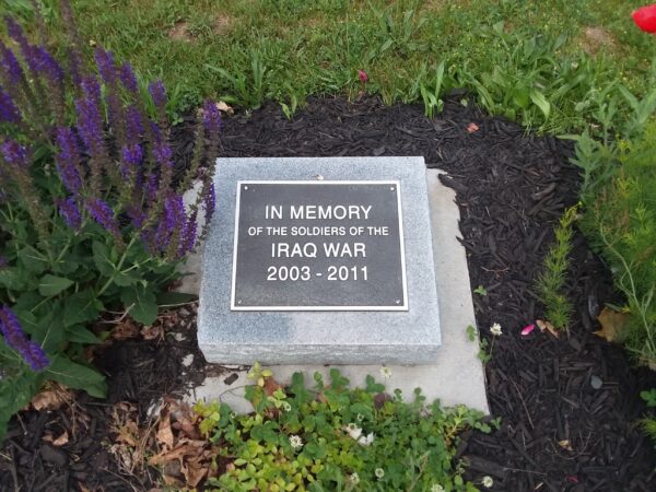DELTA IRAQ WAR MEMORIAL TABLET