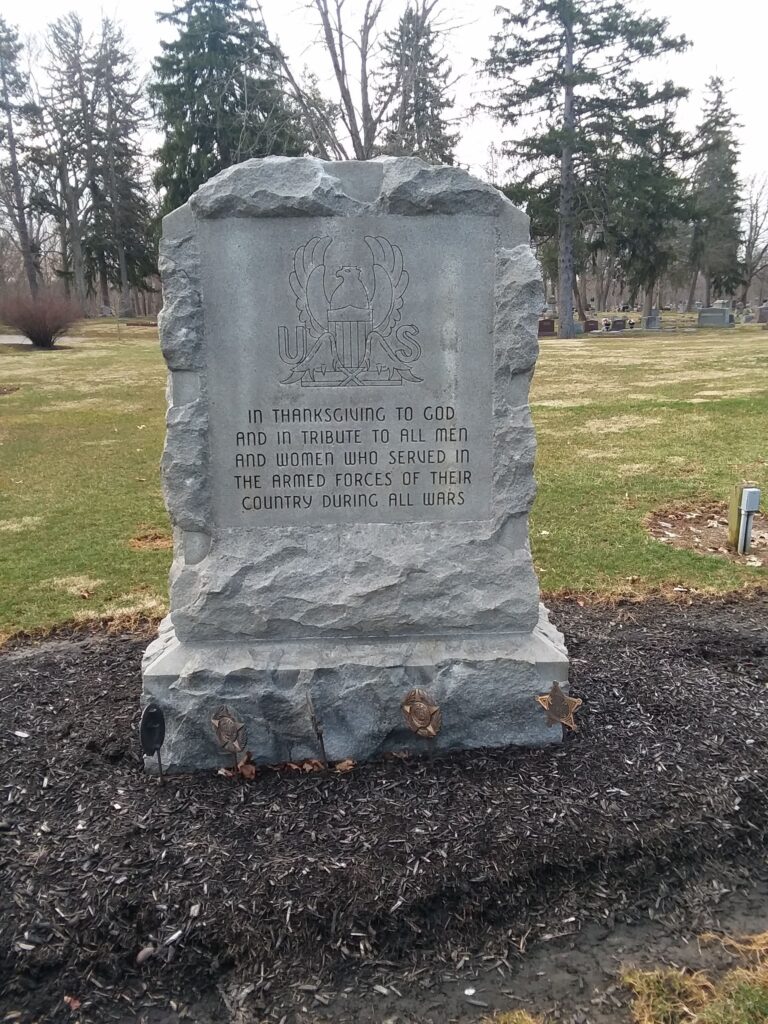 RIVERSIDE CEMETERY ALL WARS VETERANS MEMORIAL