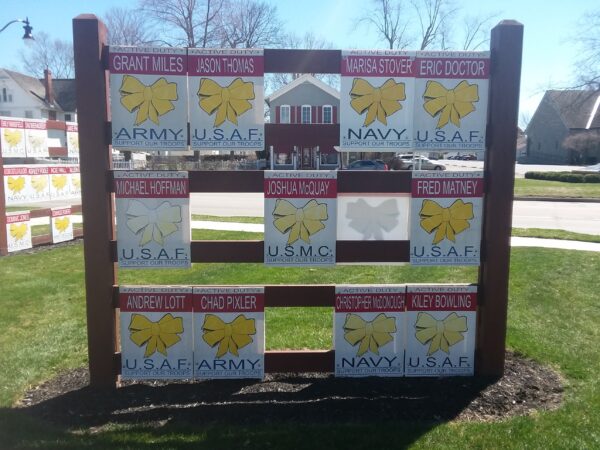 HOMETOWN HEROES PARK MEMORIAL PANEL D