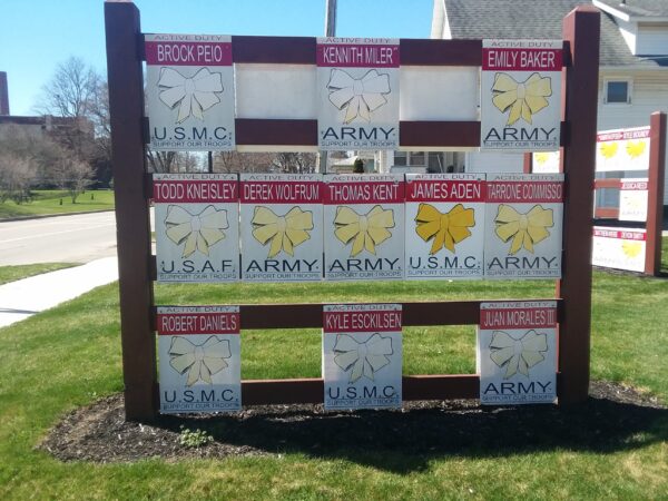 HOMETOWN HEROES PARK MEMORIAL PANEL A