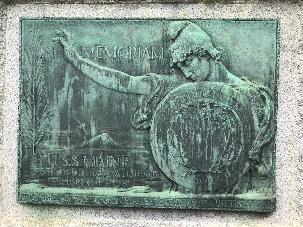 CITIZENS OF GARDNER SPANISH-AMERICAN WAR MEMORIAL PLAQUE B