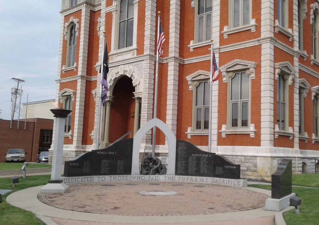 DEFIANCE COUNTY SUPREME SACRIFICE WAR MEMORIAL