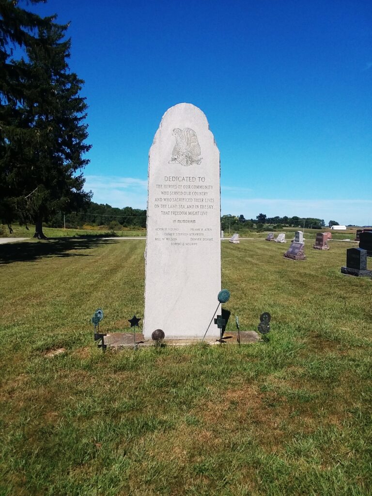 OAK GROVE CEMETERY WAR MEMORIAL